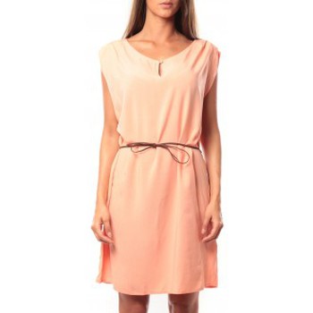 Textiel Dames Jurken Vero Moda Amanda S/L Short Dress Mix It 10108973 Rose Roze