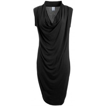Textiel Dames Jurken Vero Moda Dina Drapy S/L Short Dress It Noir Zwart