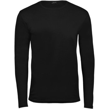 Textiel Heren T-shirts met lange mouwen Tee Jays TJ530 Zwart