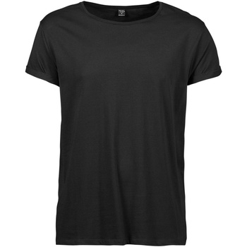 Textiel Heren T-shirts met lange mouwen Tee Jays TJ5062 Zwart