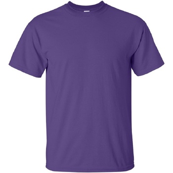 Textiel Heren T-shirts korte mouwen Gildan Ultra Violet