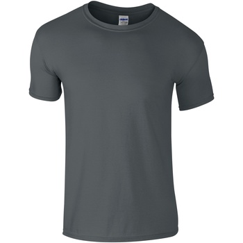Textiel Heren T-shirts korte mouwen Gildan Soft-Style Grijs