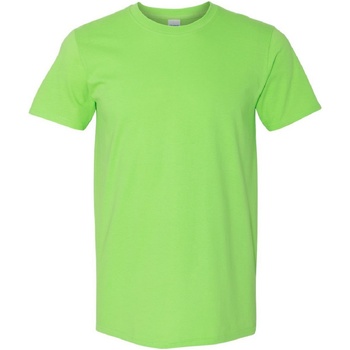 Textiel Heren T-shirts korte mouwen Gildan Soft-Style Groen