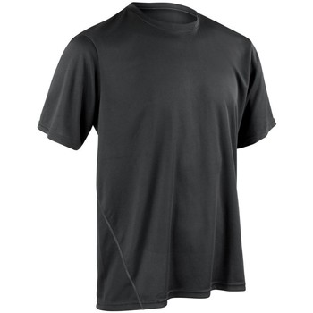 Textiel Heren T-shirts korte mouwen Spiro S253M Zwart