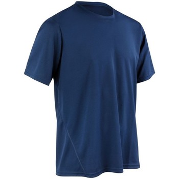 Textiel Heren T-shirts korte mouwen Spiro S253M Blauw