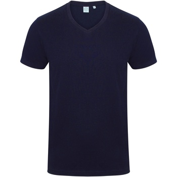 Textiel Heren T-shirts korte mouwen Skinni Fit SF122 Blauw