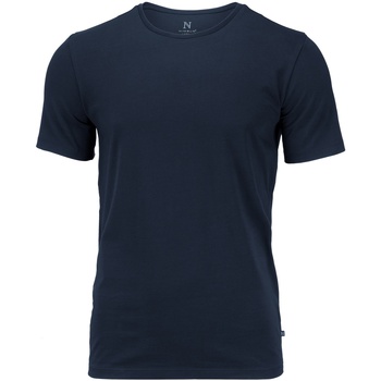 Textiel Heren T-shirts korte mouwen Nimbus NB73M Blauw