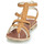 Schoenen Meisjes Sandalen / Open schoenen GBB NOVARA Cognac / Goud
