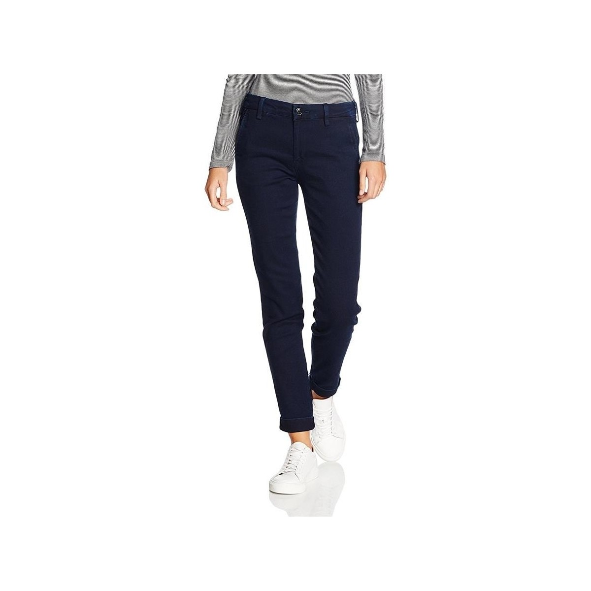 Textiel Dames Skinny Jeans Lee ® Chino Herringbone 310YKMF Blauw
