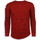 Textiel Heren Sweaters / Sweatshirts Justing D Stamp PARIS Damaged Rood
