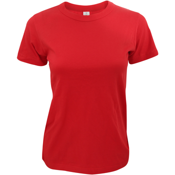 Textiel Dames T-shirts korte mouwen B And C TW040 Rood