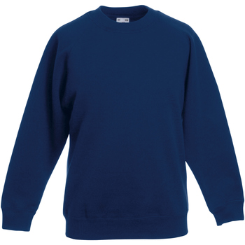 Textiel Kinderen Sweaters / Sweatshirts Fruit Of The Loom 62039 Blauw