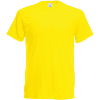 Textiel Heren T-shirts korte mouwen Fruit Of The Loom SS12 Multicolour