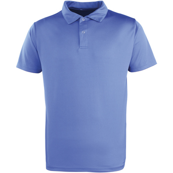 Textiel Heren Polo's korte mouwen Premier PR612 Blauw