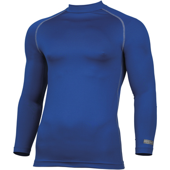 Textiel Heren T-shirts met lange mouwen Rhino RH001 Blauw
