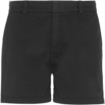 Textiel Dames Korte broeken / Bermuda's Asquith & Fox AQ061 Zwart