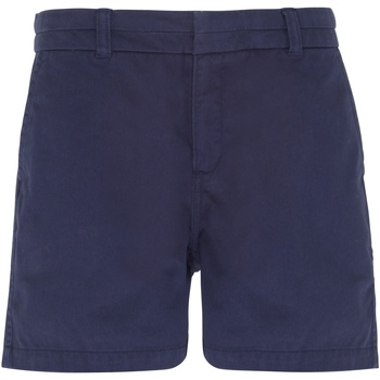 Textiel Dames Korte broeken / Bermuda's Asquith & Fox AQ061 Blauw