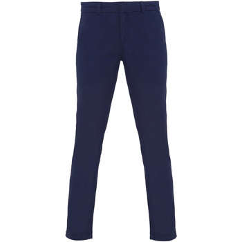 Textiel Dames Broeken / Pantalons Asquith & Fox Chino Blauw