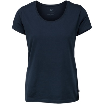 Textiel Dames T-shirts korte mouwen Nimbus Montauk Blauw